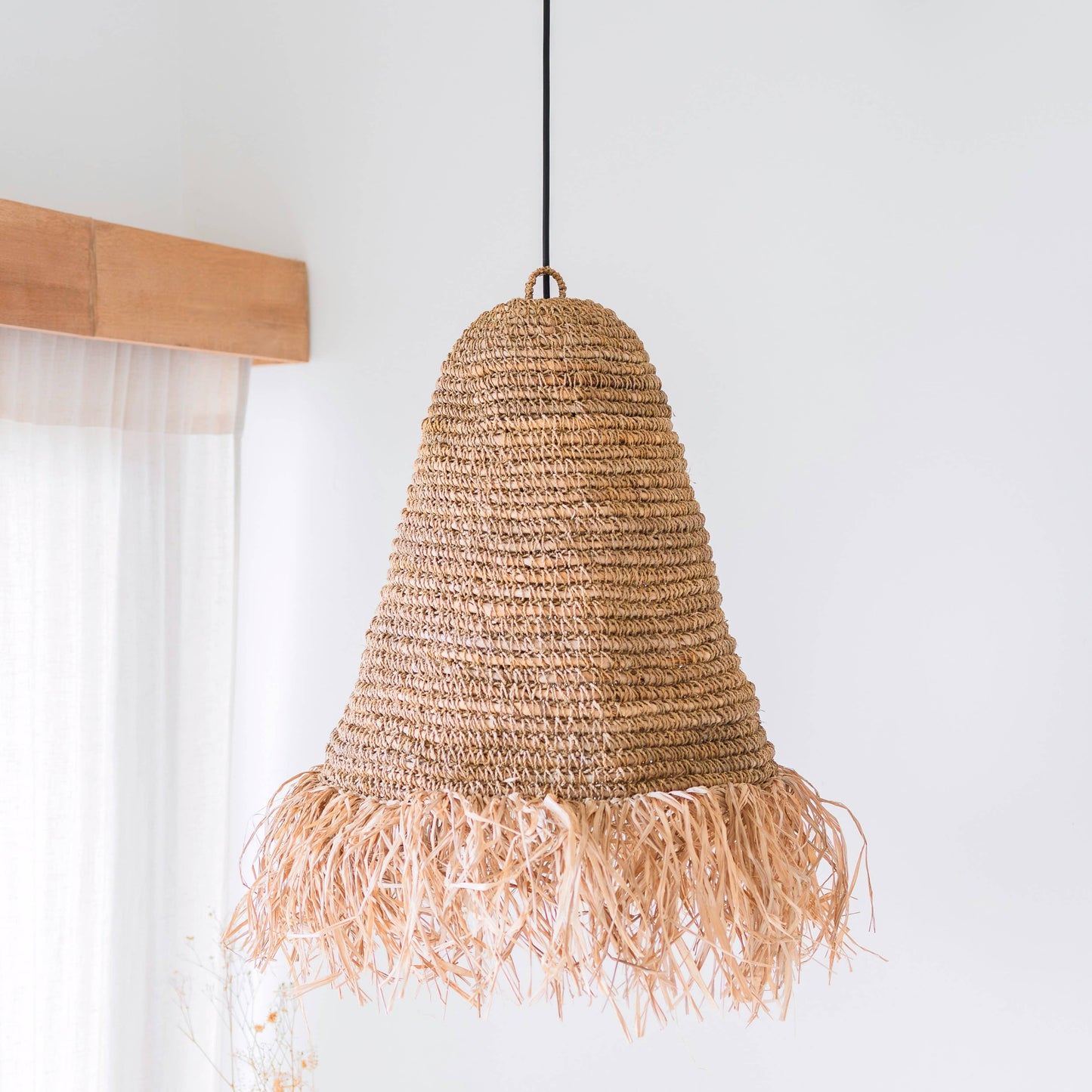 Raffia Lampe | Lampenschirm | Pendelleuchte | AYLA