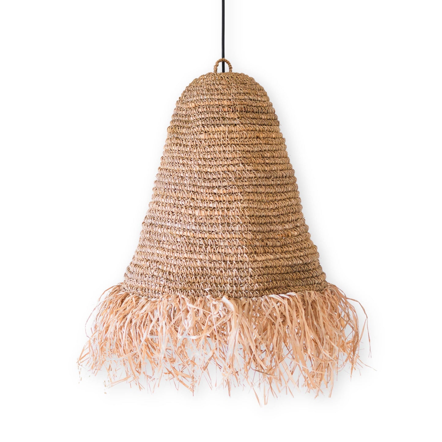 Raffia Lampe | Lampenschirm | Pendelleuchte | AYLA