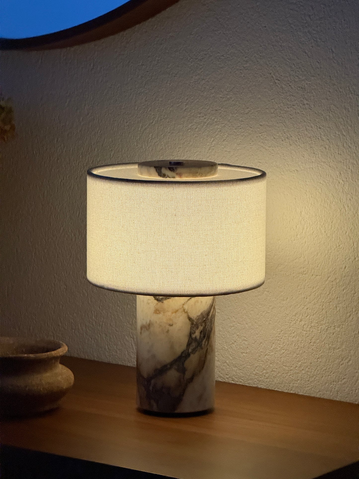 Tischlampe | NOOR Calacatta Marmor
